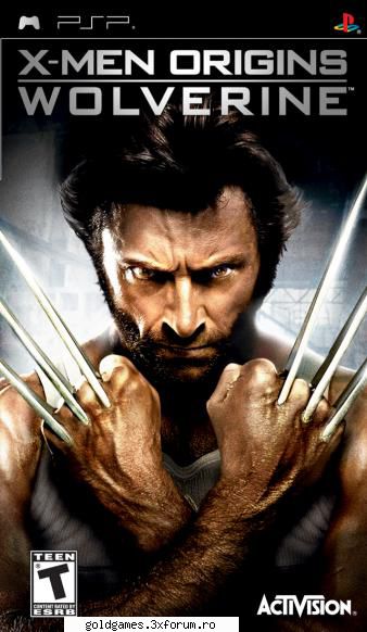 downlaods:   x-man origins wolverine psp